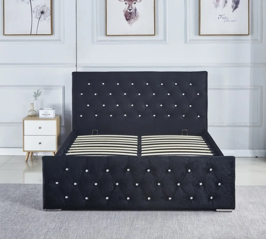 LIT PRESTIGE NOIR 140x190/ref:2 | MULTI-AFFAIRES