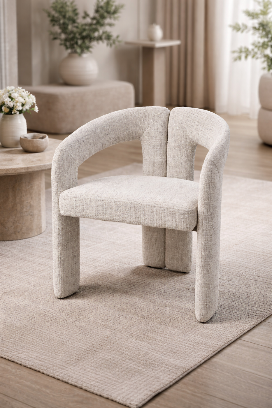 CHAISE ONIX CREMONA BEIGE | MULTI-AFFAIRES