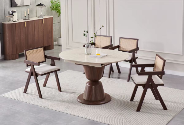 TABLE A MANGER RALLONGE CERAMIQUE CAMILLE PIED NOYER | MULTI-AFFAIRES