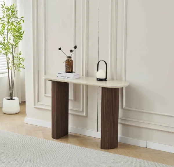 CONSOLE CERAMIQUE CALYPSO NOYER | MULTI-AFFAIRES