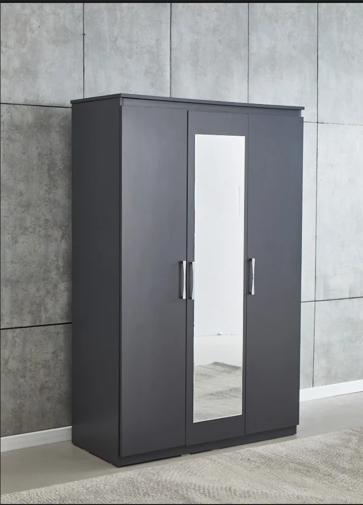 ARMOIRE 3 PORTES GRIS | Baljinder singh