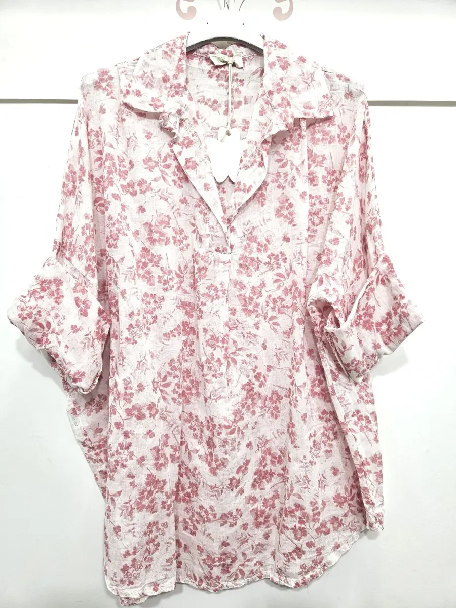 BLOUSE IMPRIMÉ FLEURS  | Jus de coco 
