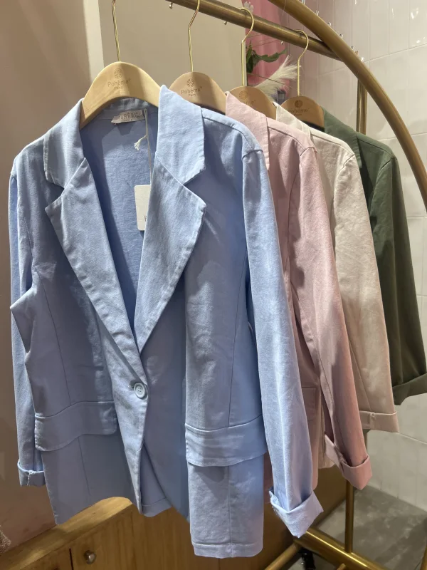 Veste Wendy Unie  droite  | Vintage Mode