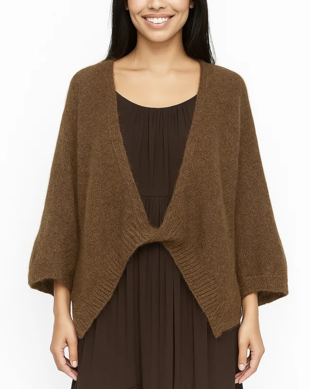 Pull Gilet Croiser Noeud Avant  | Vintage Mode