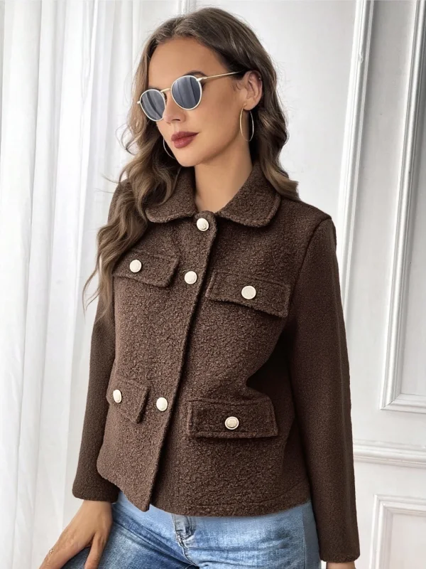 Manteau Manche Long  | Vintage Mode