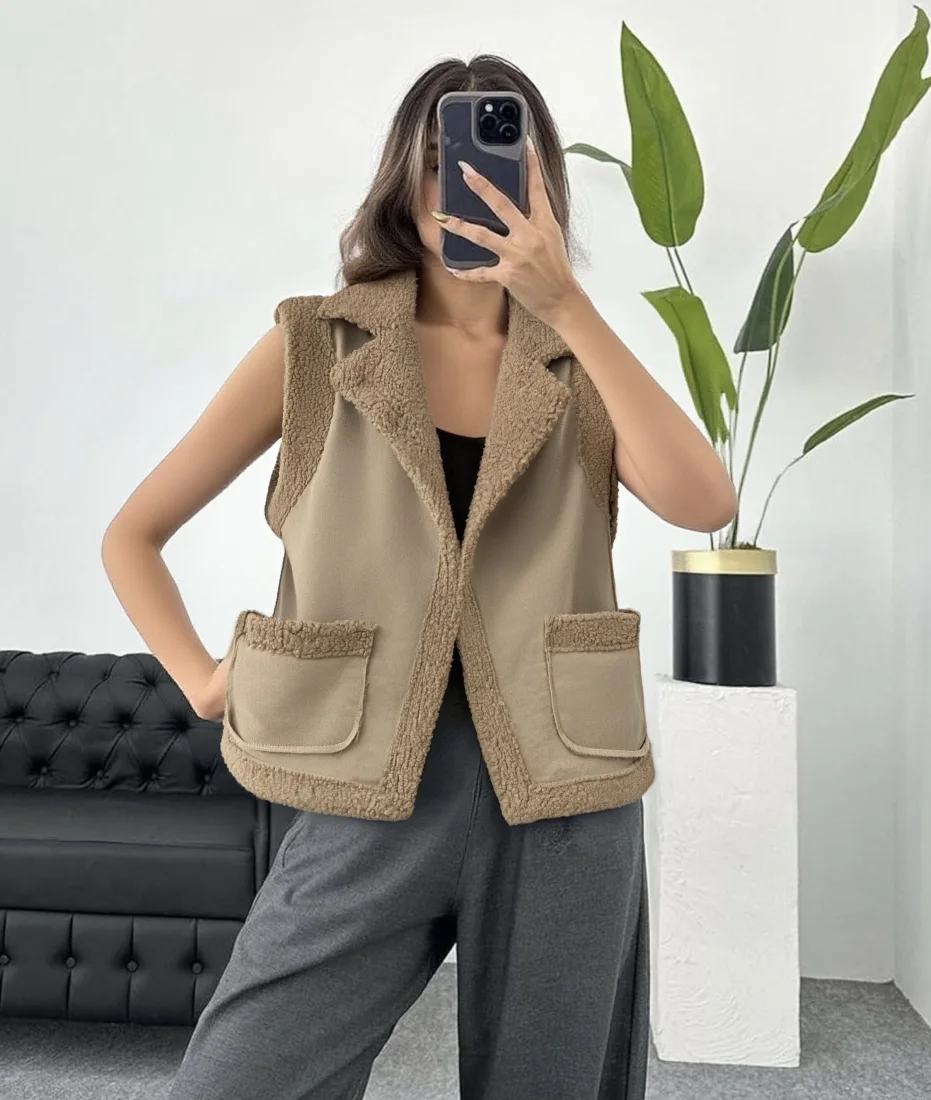 Gilet Sans Manche Avec Poche
 | Vintage Mode