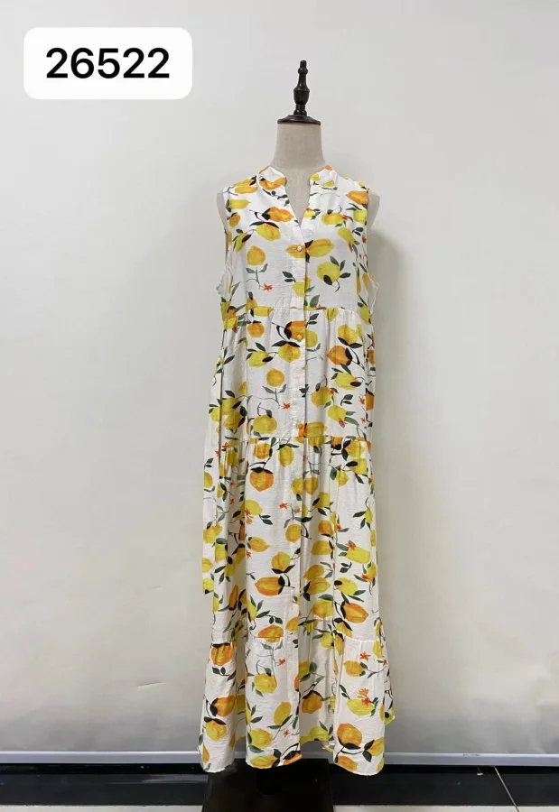 Citron Dress w/ Waist Tie | Merci.