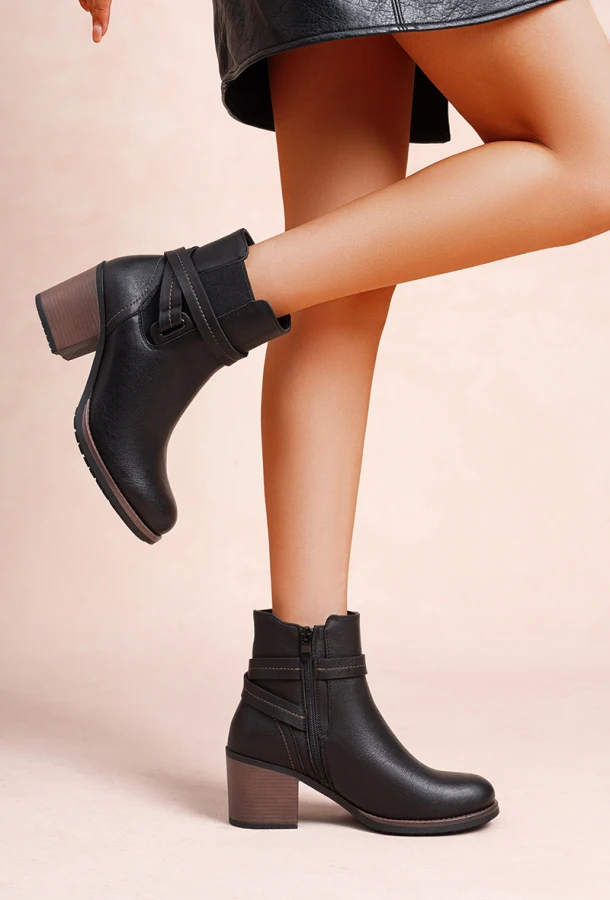 Bottines noire LG | Rynalife