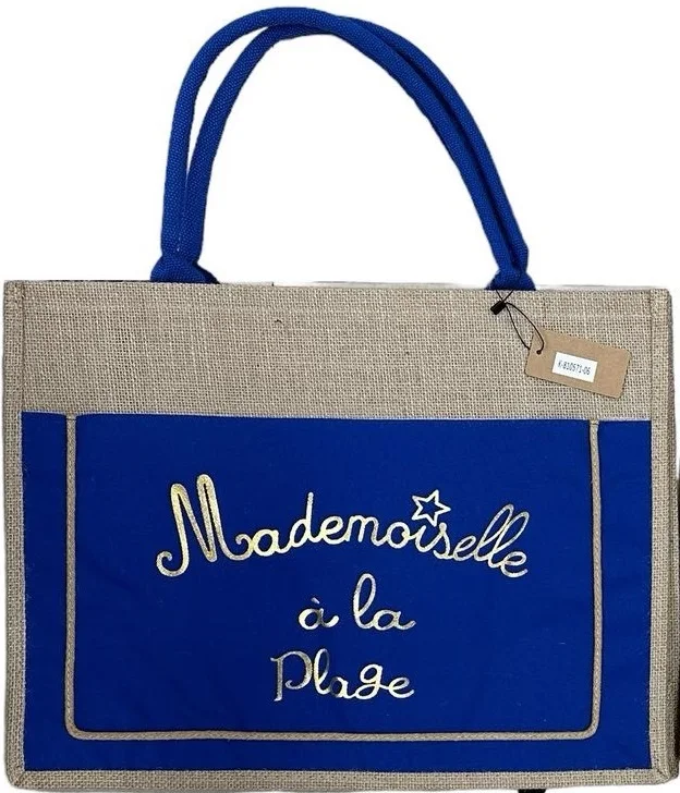 TOTE BAG MADEMOISELLE A LA PLAGE | La p'tite robe