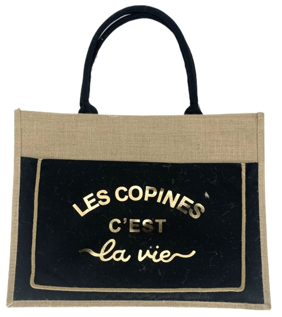 TOTE BAG LES COPINES C'EST LA VIE | La p'tite robe