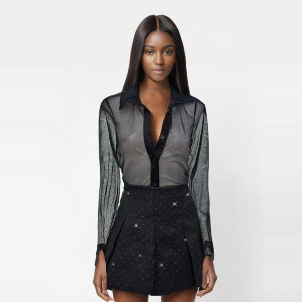 Falda pantalon brillo | New Secret