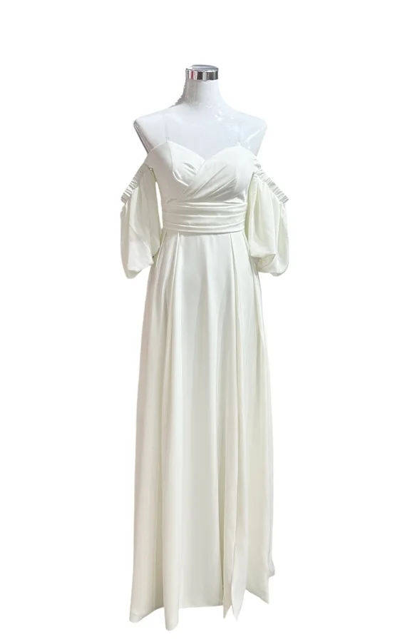 Robe Fluide Col Bateau  | Ritu