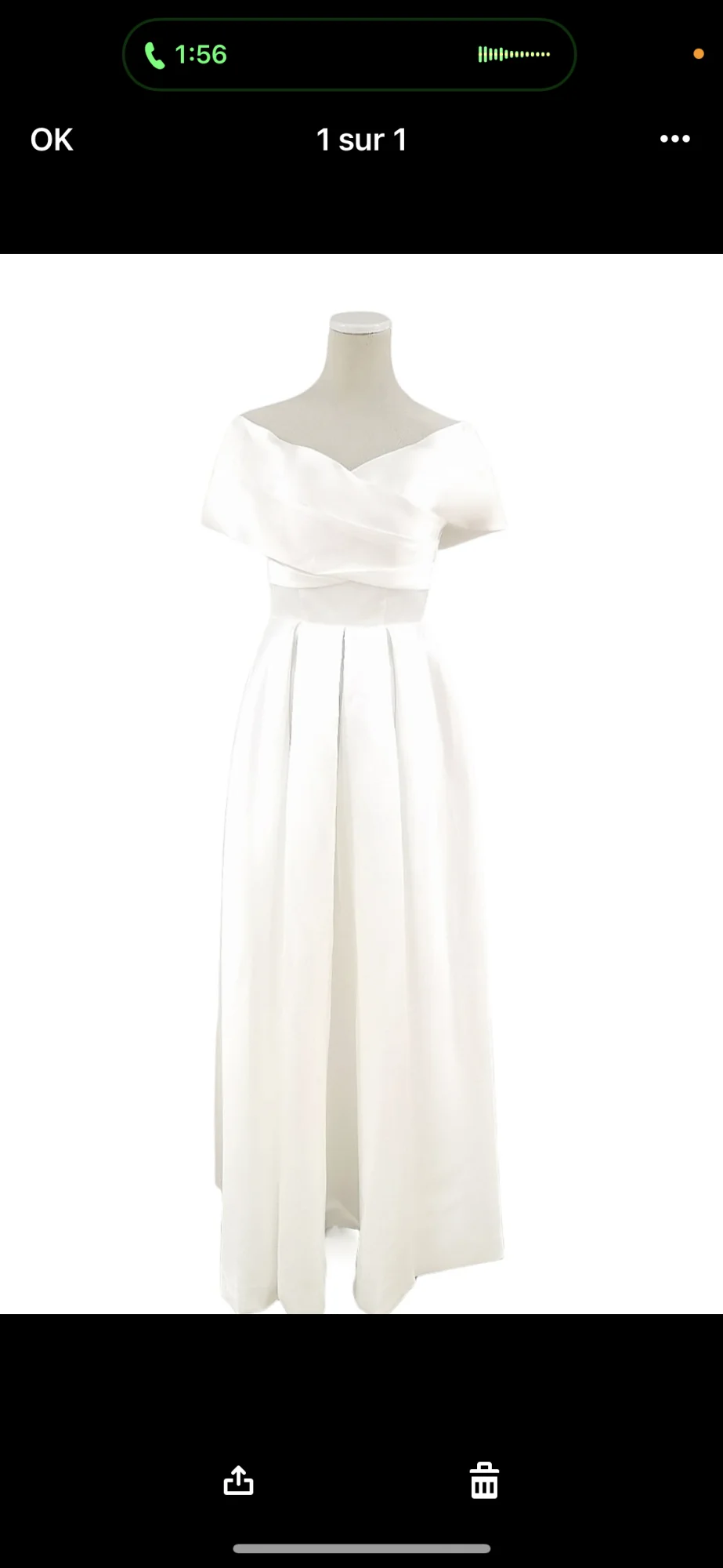 Robe ceremonie satinée | Ritu