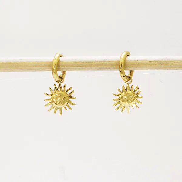 PENDIENTES ACERO SOL | CORIUM