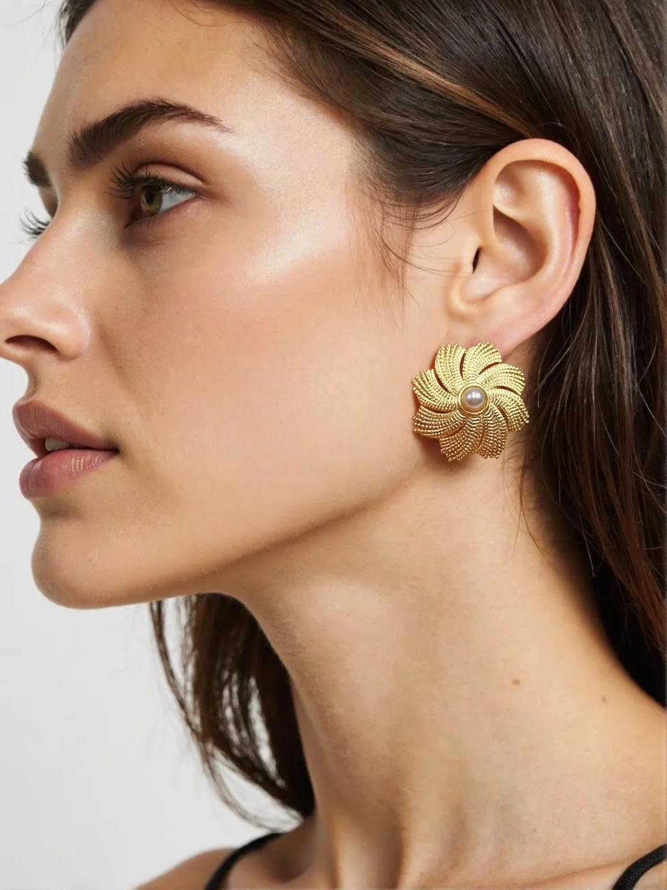 BOUCLES D’OREILLES CLIPS EN ACIER INOXYDABLE  | Bijoux fantaisie en acier inoxydable