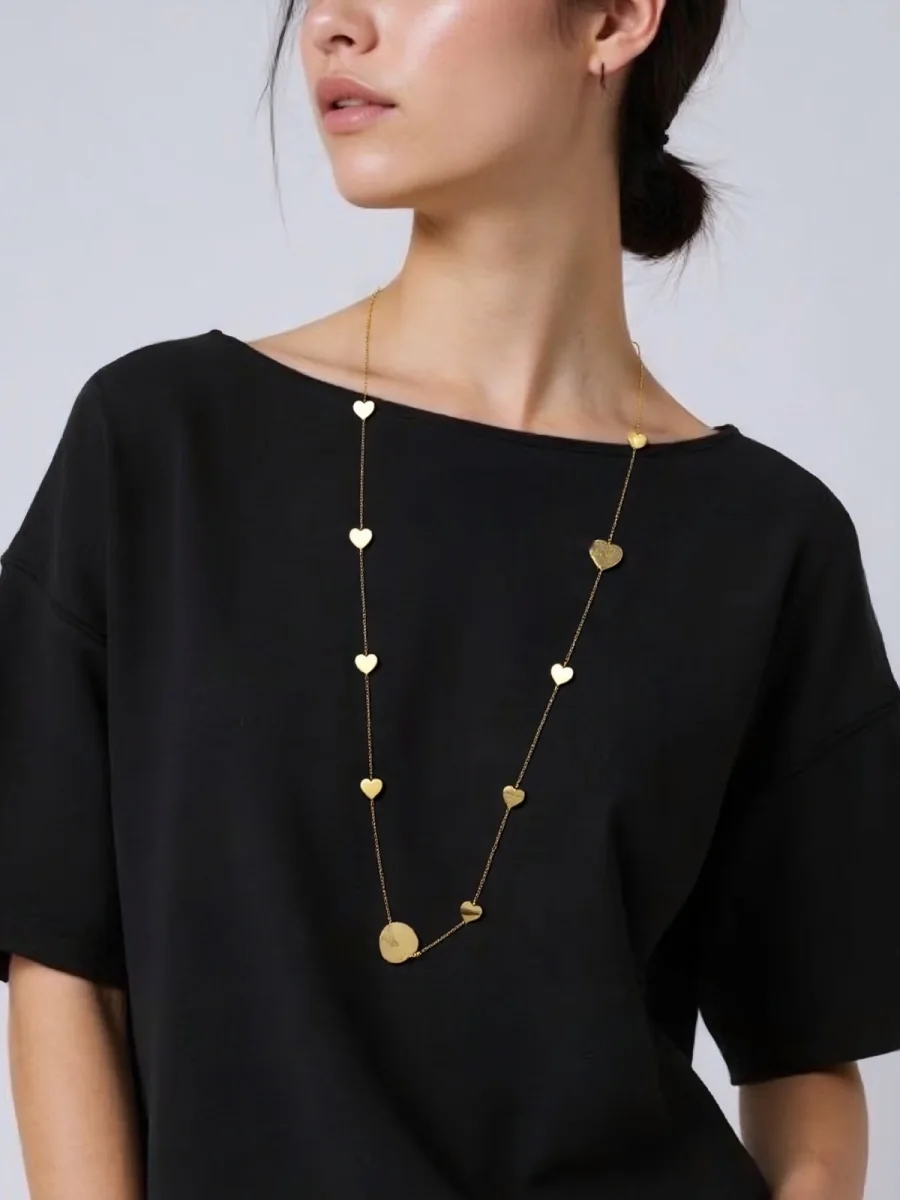 SAUTOIR EN ACIER INOXYDABLE  | Bijoux fantaisie 