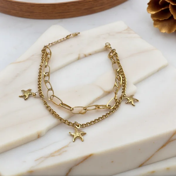 10604658613828 | Bijoux fantaisie en acier inoxydable