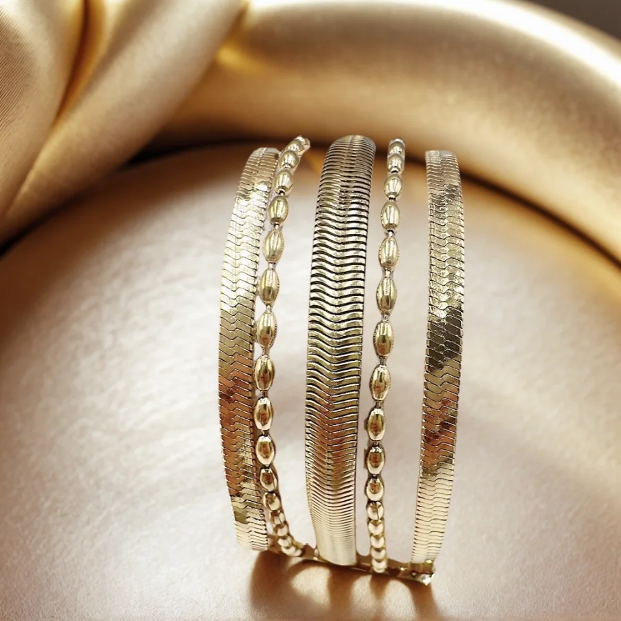 10604658257803 | Bijoux fantaisie en acier inoxydable