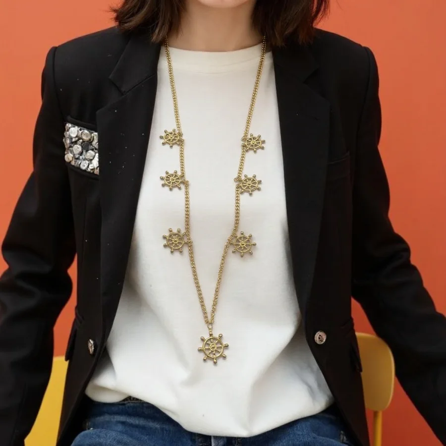 SAUTOIR AVEC BRELOQUES : 1METRE | Bijoux fantaisie 