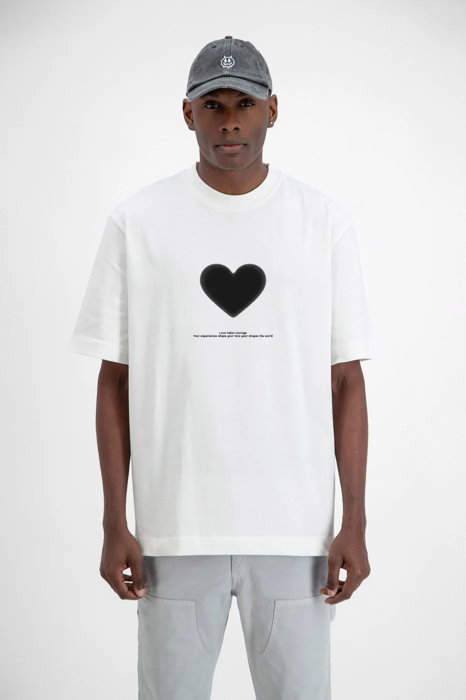 T-SHIRT AMOUR COURAGEUX | STYLISH PARIS