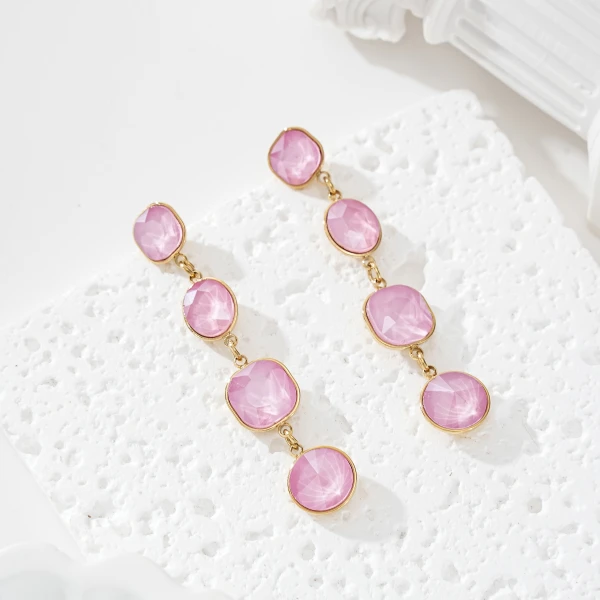 Boucles d'oreilles pendantes - Natalie | Chez Florem