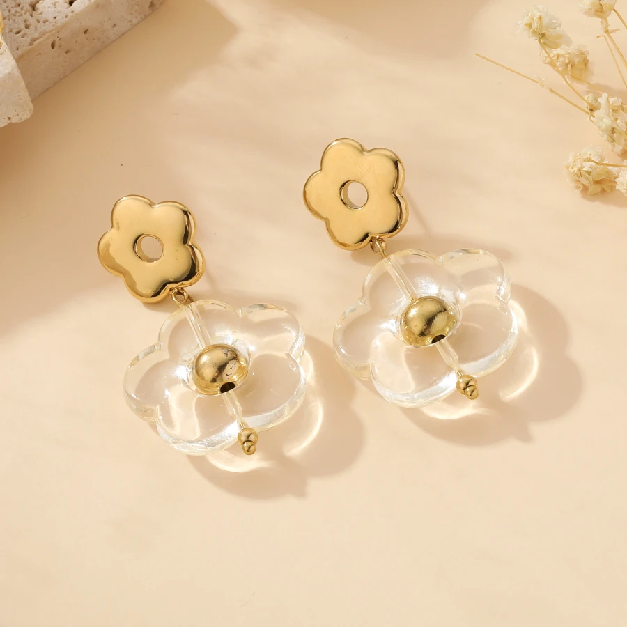 Boucles d'oreilles pendantes - Yvette | La maison des robes