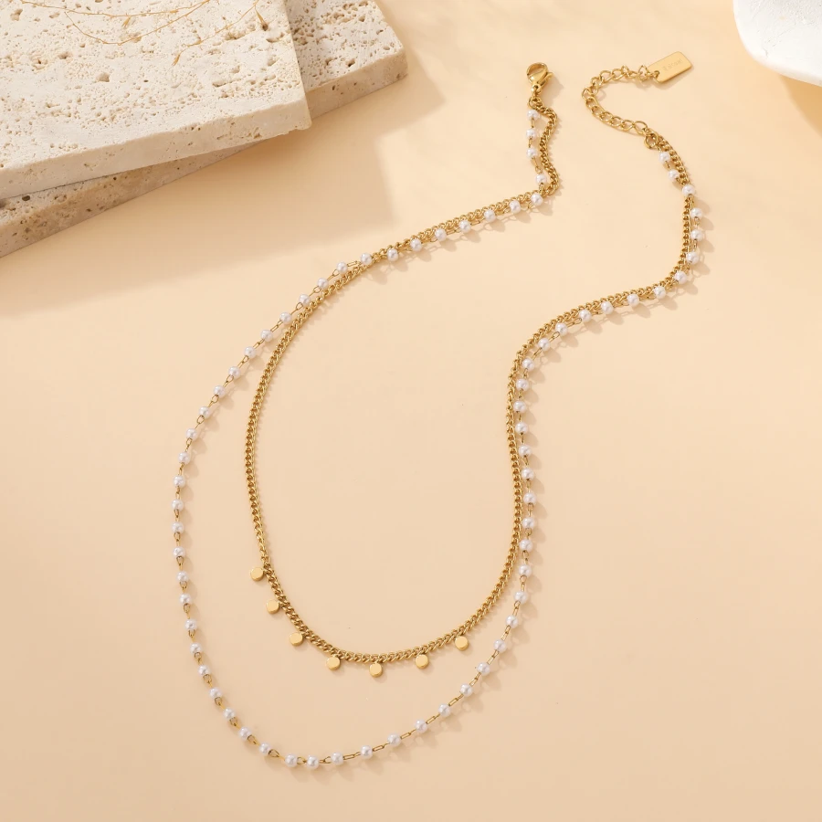 Collier multi-rangs - Samira | La maison des robes