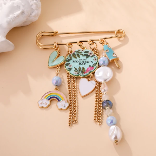 Broche fête des mères  | La maison des robes