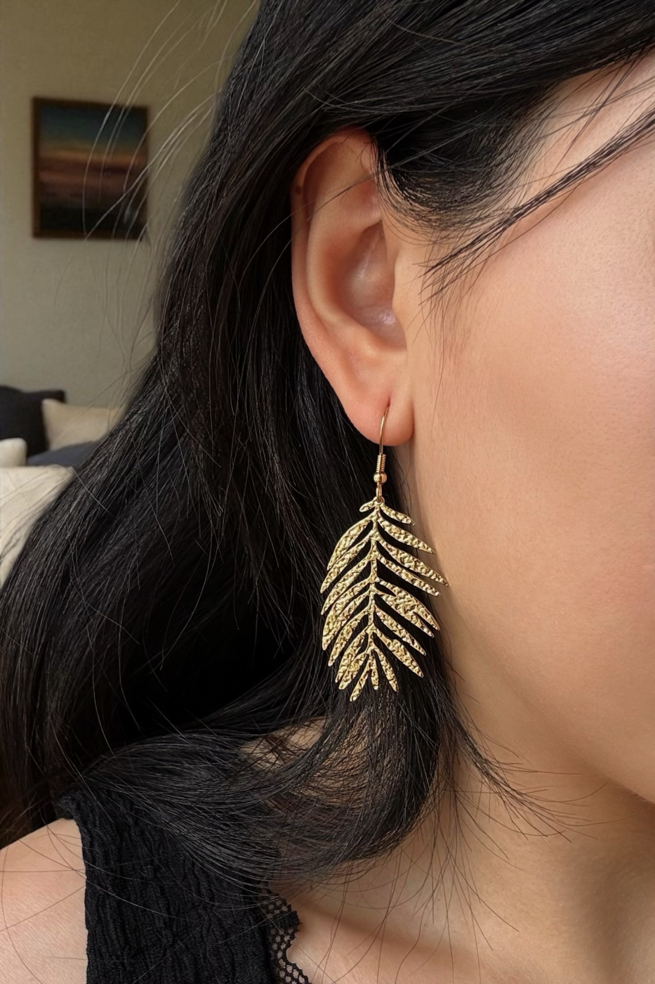 Boucles d'oreilles Foglia d'Oro | Vany Gioielli
