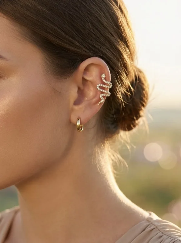 Earcuff Serpente | Vany Gioielli