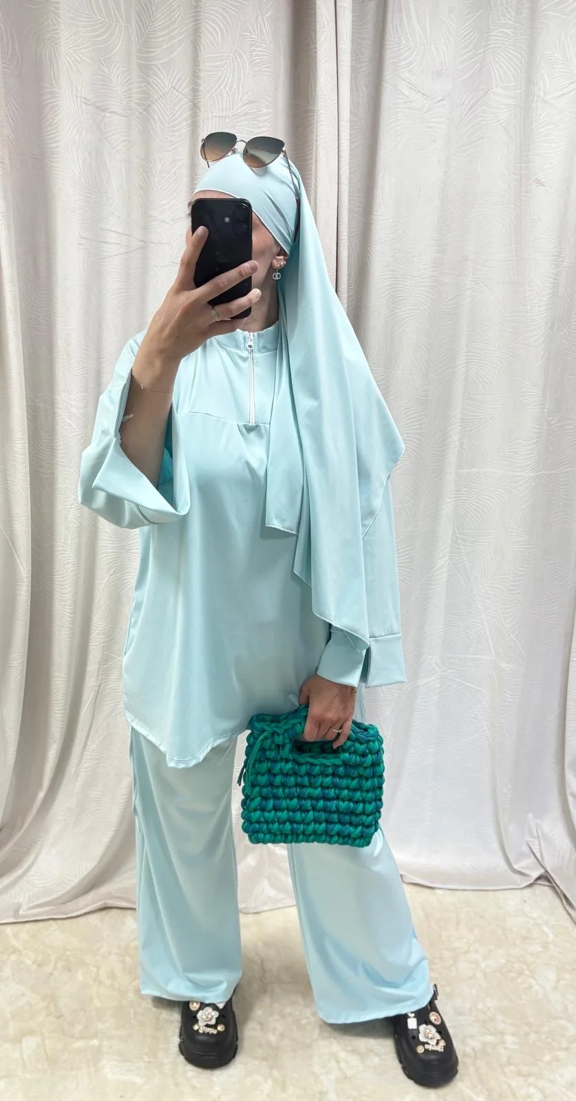 Burkini 3 PCS  Pantalon + Voile  | WASIRA