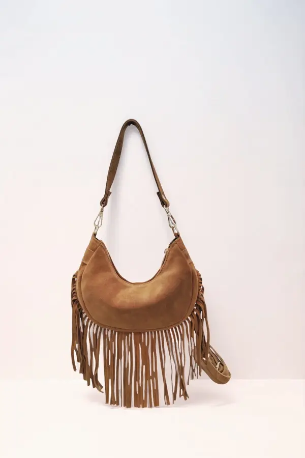 Sac à franges en daim - Bohème Chic | Les Élixirs Parfumés