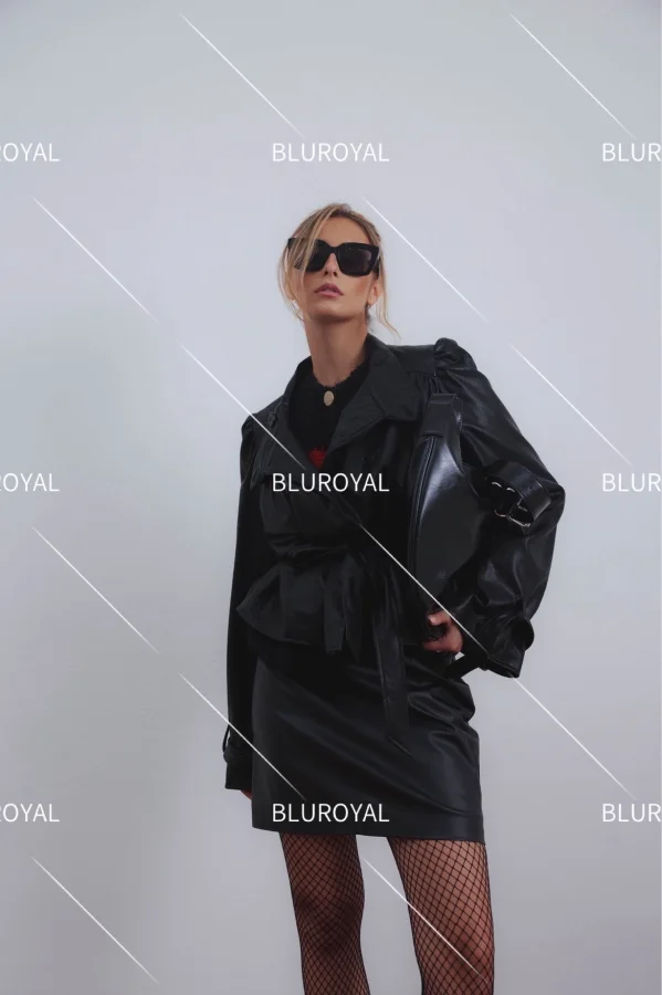 Giacca ecopelle  | Maelle B. Fashionlab 