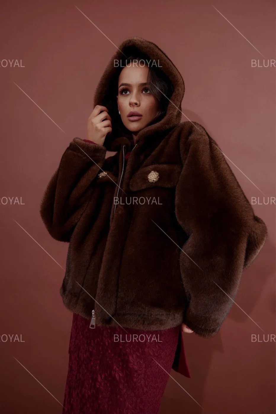 MIU HOODIE MINK | TRUE QUEEN SWDN