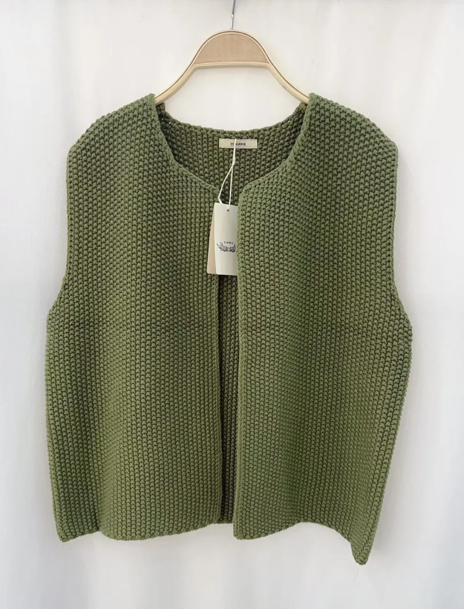 Gilet maille sans manche Fanny  | Lestigresses.fr