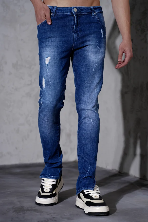 JEANS ZIP CHEVILLE | STYLISH PARIS