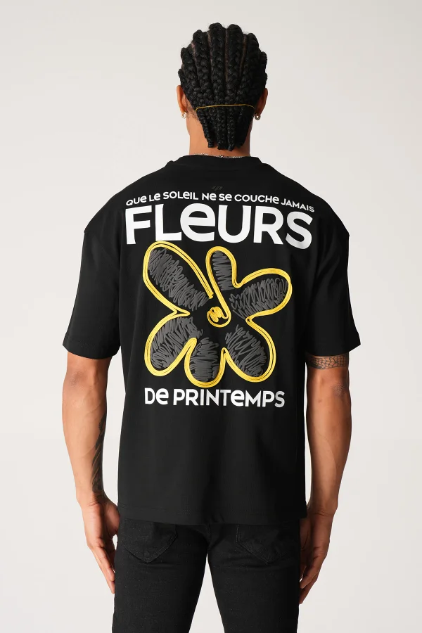T-SHIRT FLEUR DE PRINTEMPS | STYLISH PARIS