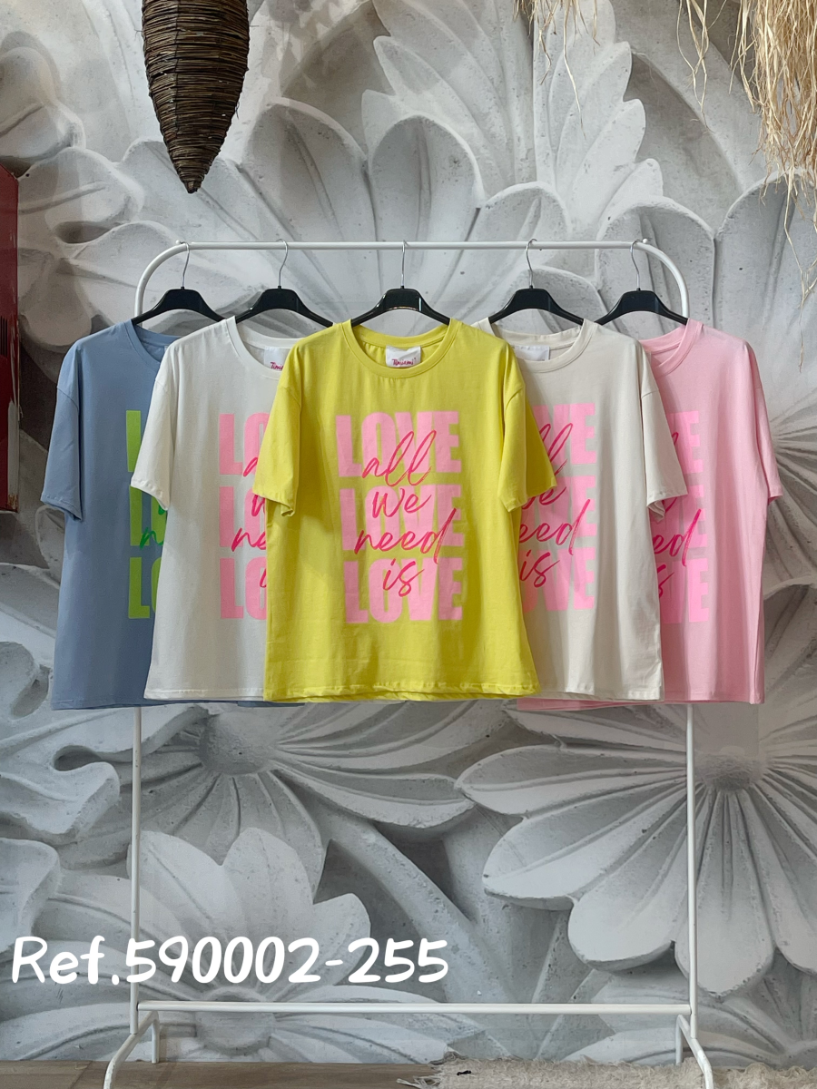 Camiseta LOVE | COBRE
