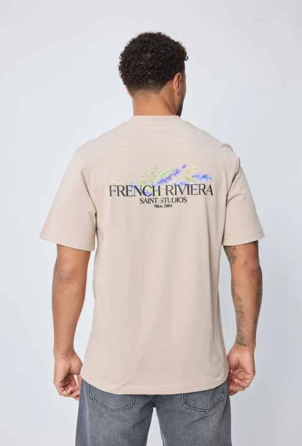 T-SHIRT IMPRIMÉ FRENCH RIVIERA | STYLISH PARIS