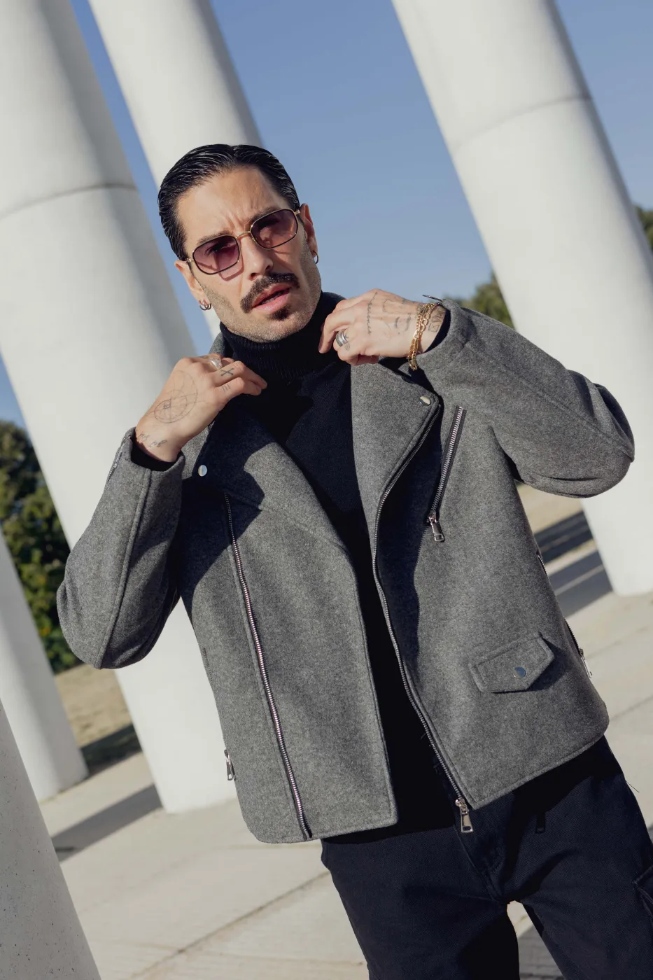 veste type bombardier | R9 DENIM