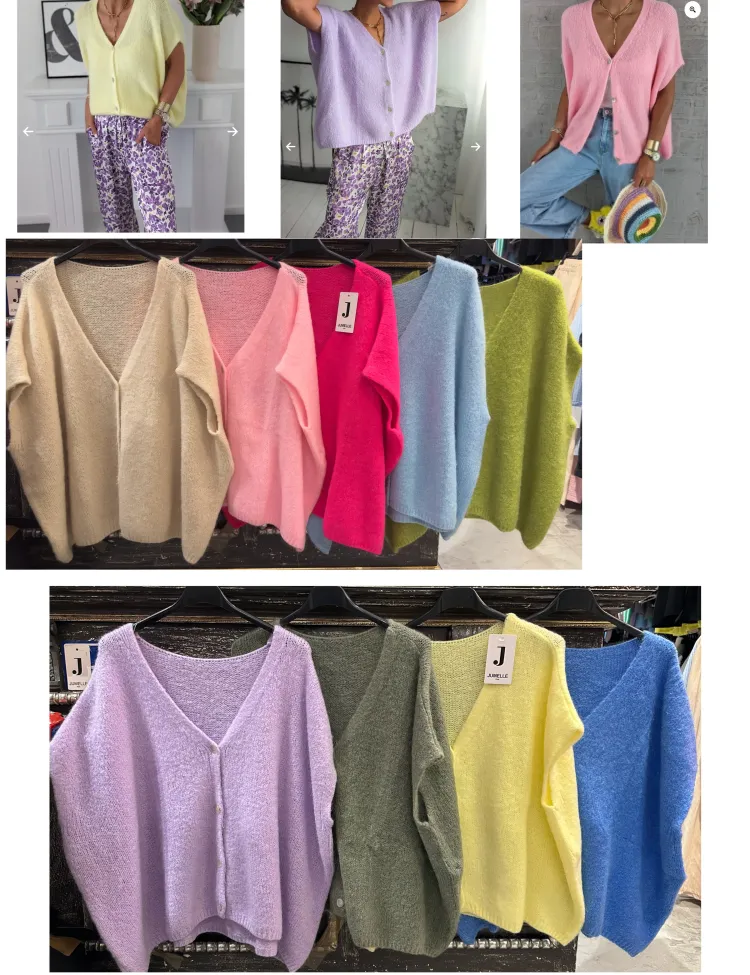 Women's Tops from clothing wholesaler Gazelle jumelle in France