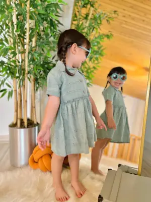 Младенцы и дети's Dresses от оптового продавца одежды FULL KIDS в Турция