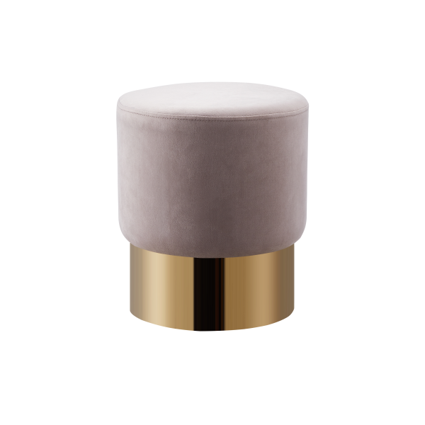 POUF P02 MOKA D35xH40cm | MULTI-AFFAIRES