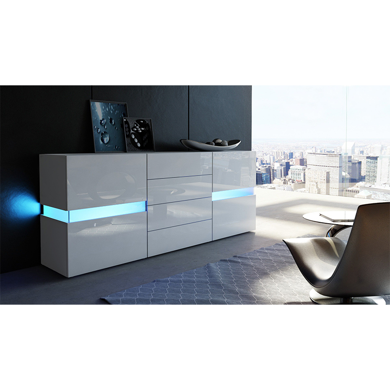 Buffet 9011 Avec Led/ref:4 | MULTI-AFFAIRES