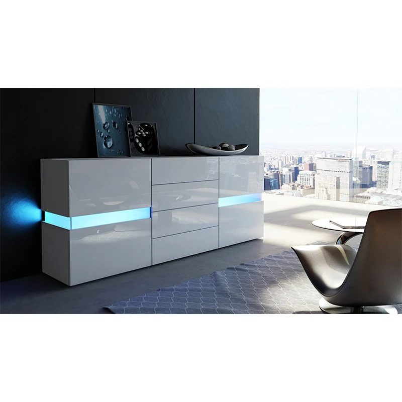 Buffet 9011 Avec Led/ref:4 | MULTI-AFFAIRES