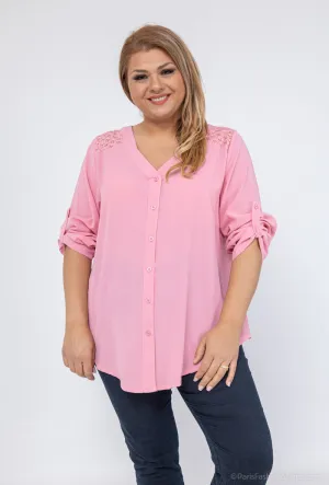 Talla grande de Tops del mayorista de ropa H3 en Francia