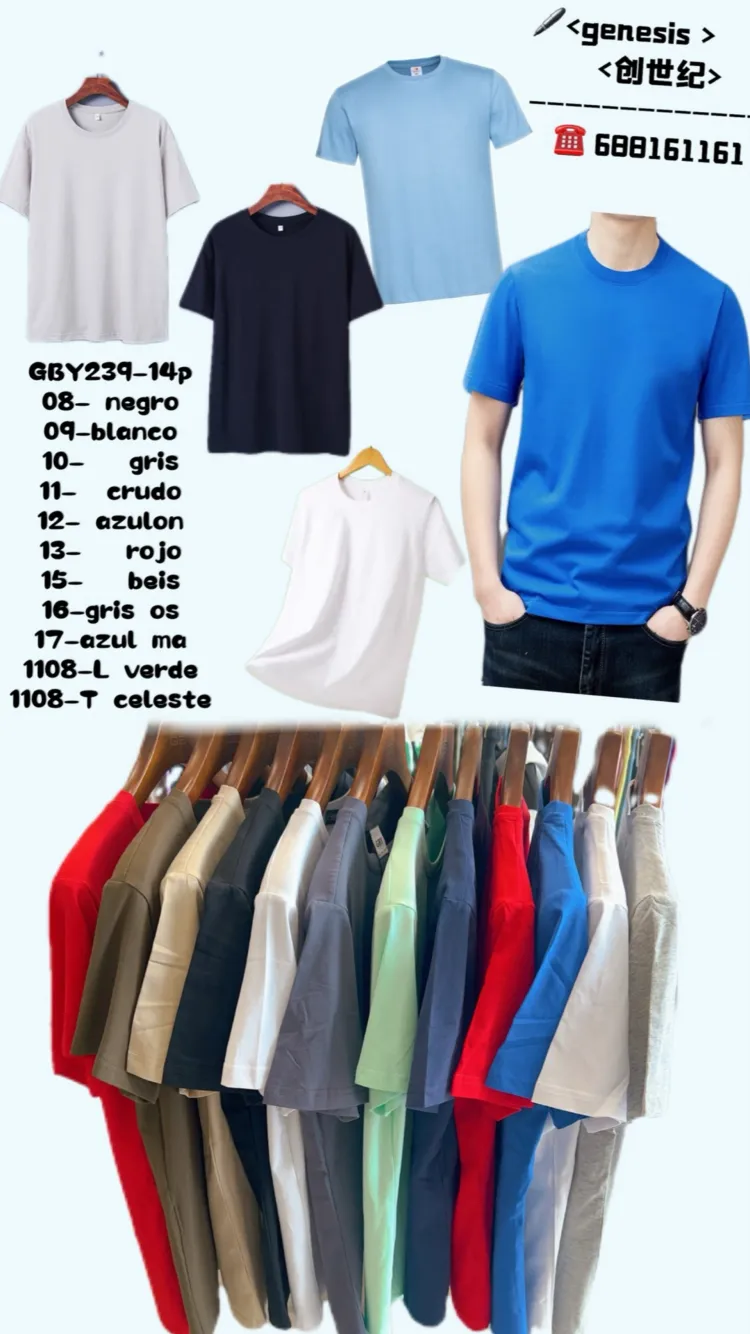 Men's Tops from clothing wholesaler Genesisgby in Spain