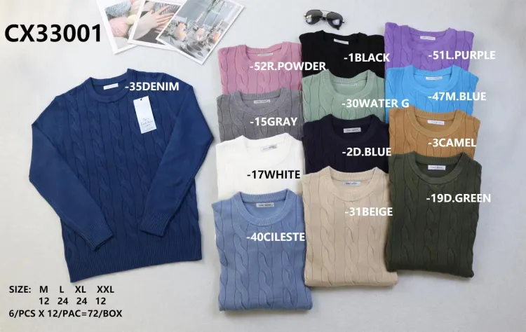 Unisex's Tops from clothing wholesaler XINYI-TRADING in Italy