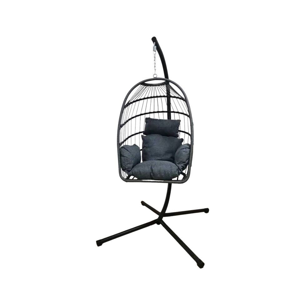 BALANCOIRE EN KIT ANTHRACITE/ref:4 | MULTI-AFFAIRES
