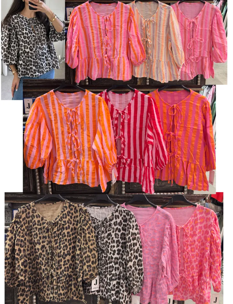 Women's Tops from clothing wholesaler Gazelle jumelle in France